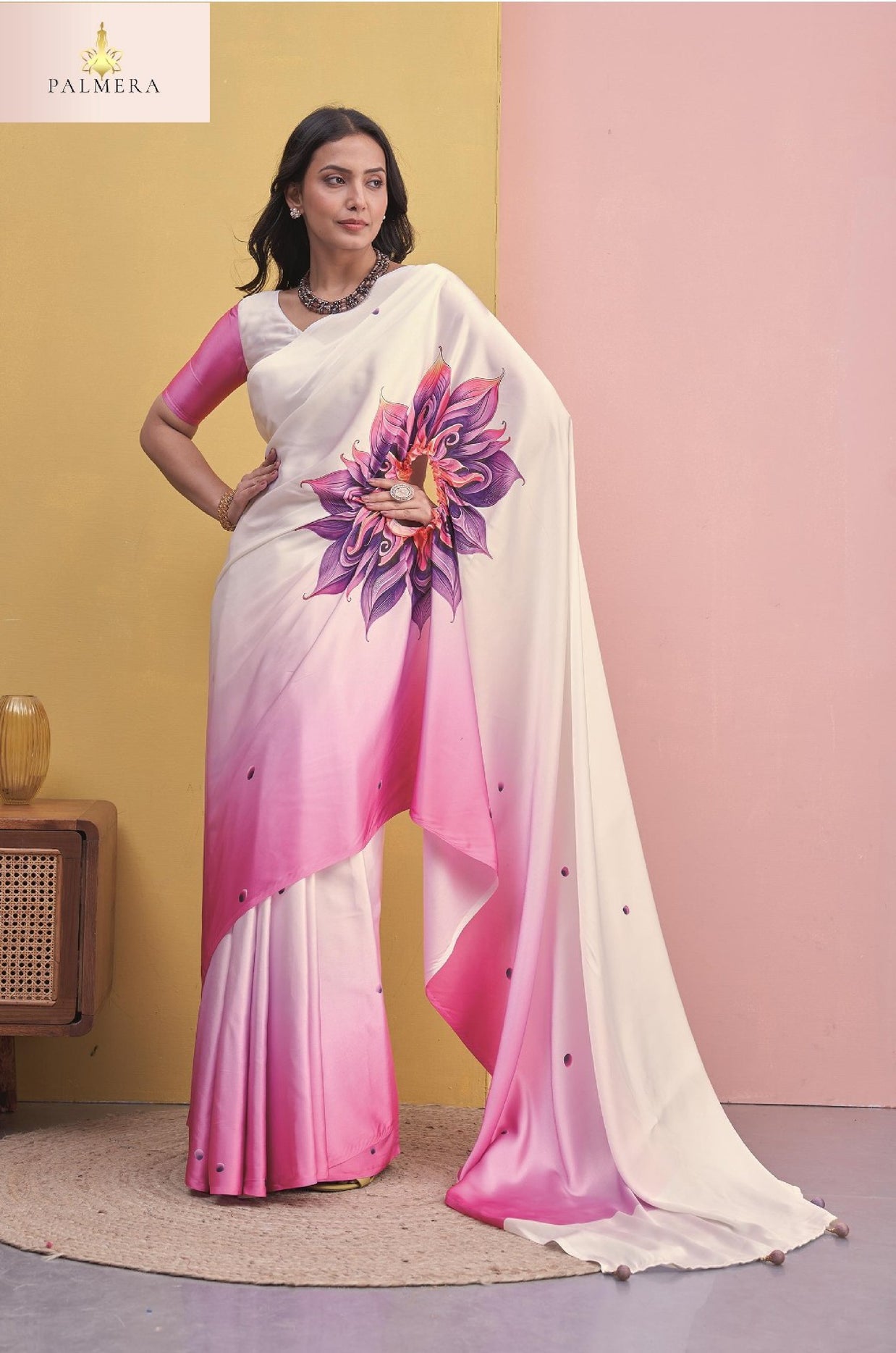 Palmera Saree Wholesaler and Palmera Saree Supplier | ALL-MYSTRIC FLORA VOL-01