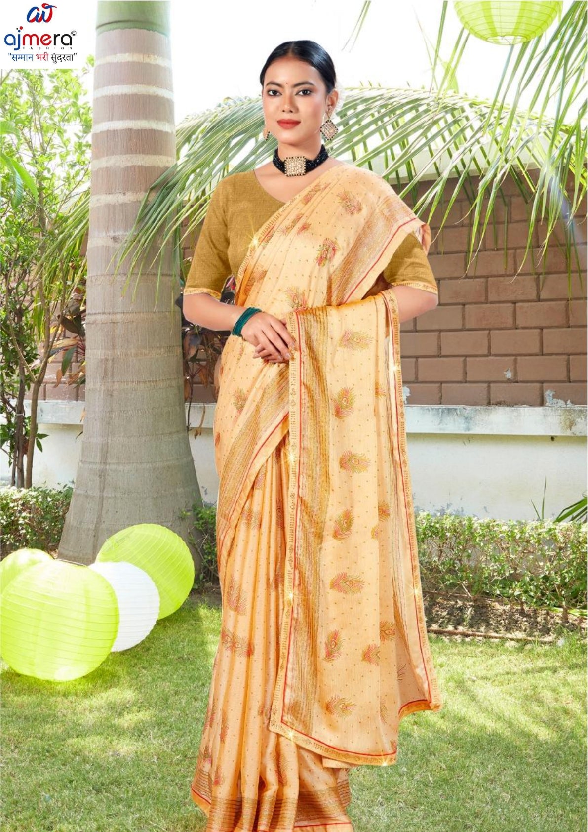 Stylish Printed Saree with Blouse Piece for Traditional Celebrations  | PRM-ASTROLOGY
