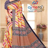 Ethnic Wear Rapier Silk Matching Saree Without Blouse | DBU-DIGITAL PARI