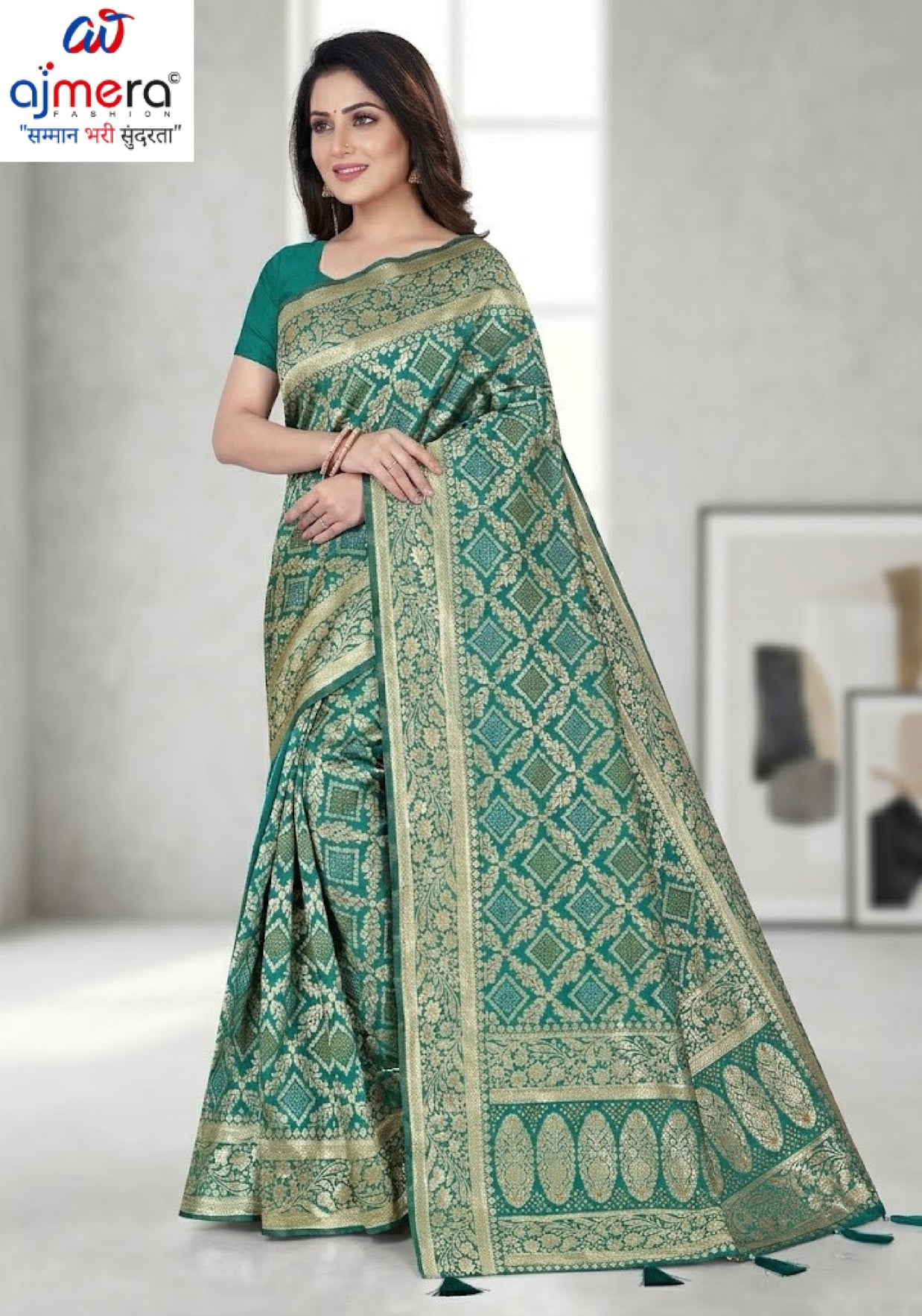 Fashionable Jacquard Silk Saree with Blouse Piece for Special Events | DBU-CHUNDARI SILK VOL-2
