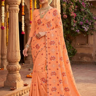 Daily Wear Cotton Saree with Without Blouse for Premium Ethnic and Traditional Wear | PJA-SANA