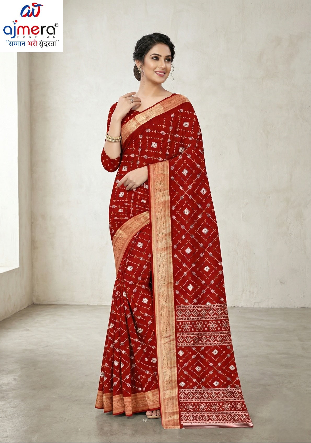 Contemporary Printed Saree with Blouse Piece for Premium Wear  | SBI-REEVA PRO