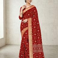 Contemporary Printed Saree with Blouse Piece for Premium Wear  | SBI-REEVA PRO