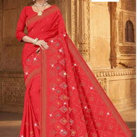 Premium Cotton Saree with Without Blouse for Premium Ethnic and Traditional Wear | PJA-MISS WORLD
