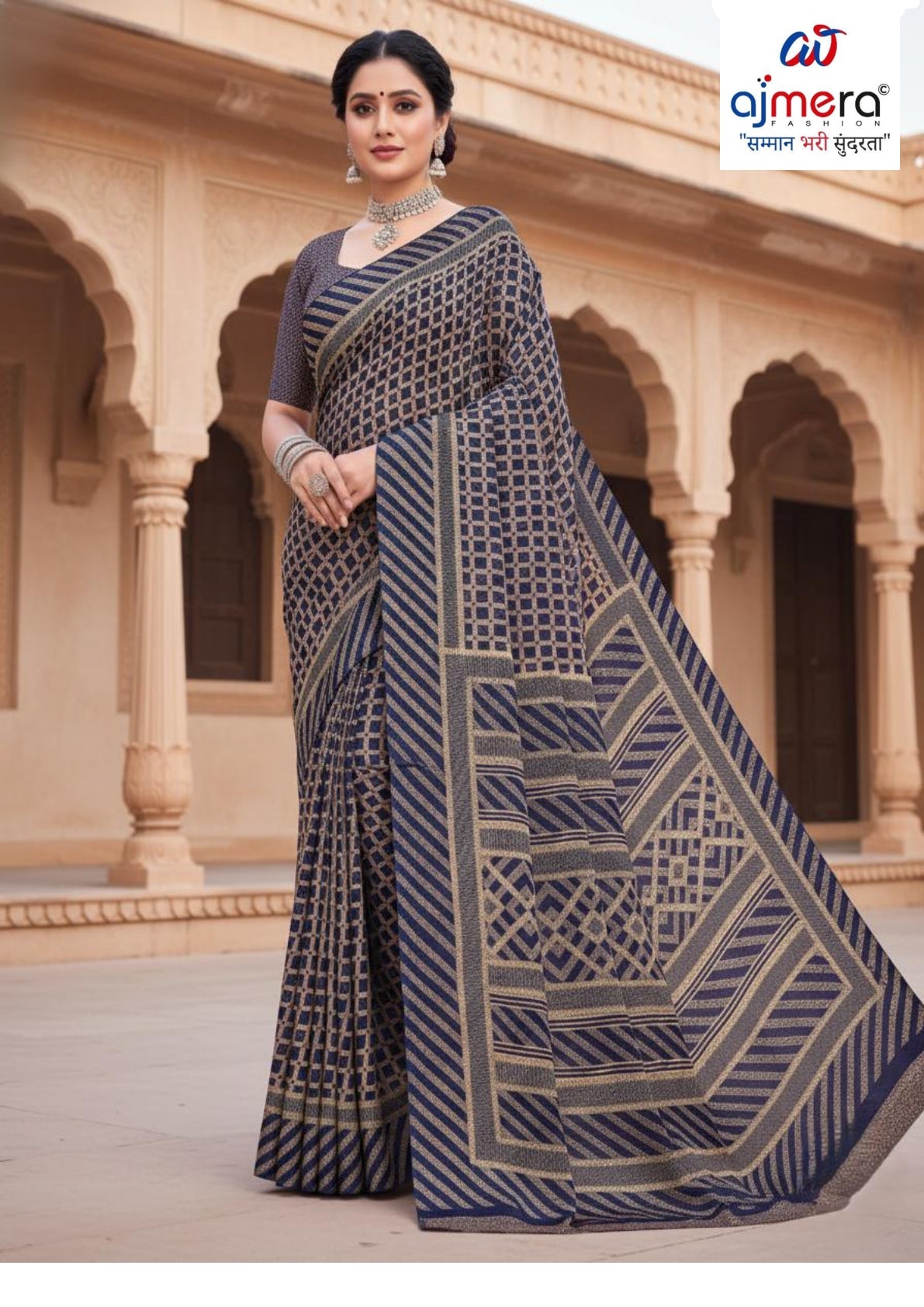Versatile Rapier Silk Matching Saree With Blouse Piece | TWS-SPLASH-14