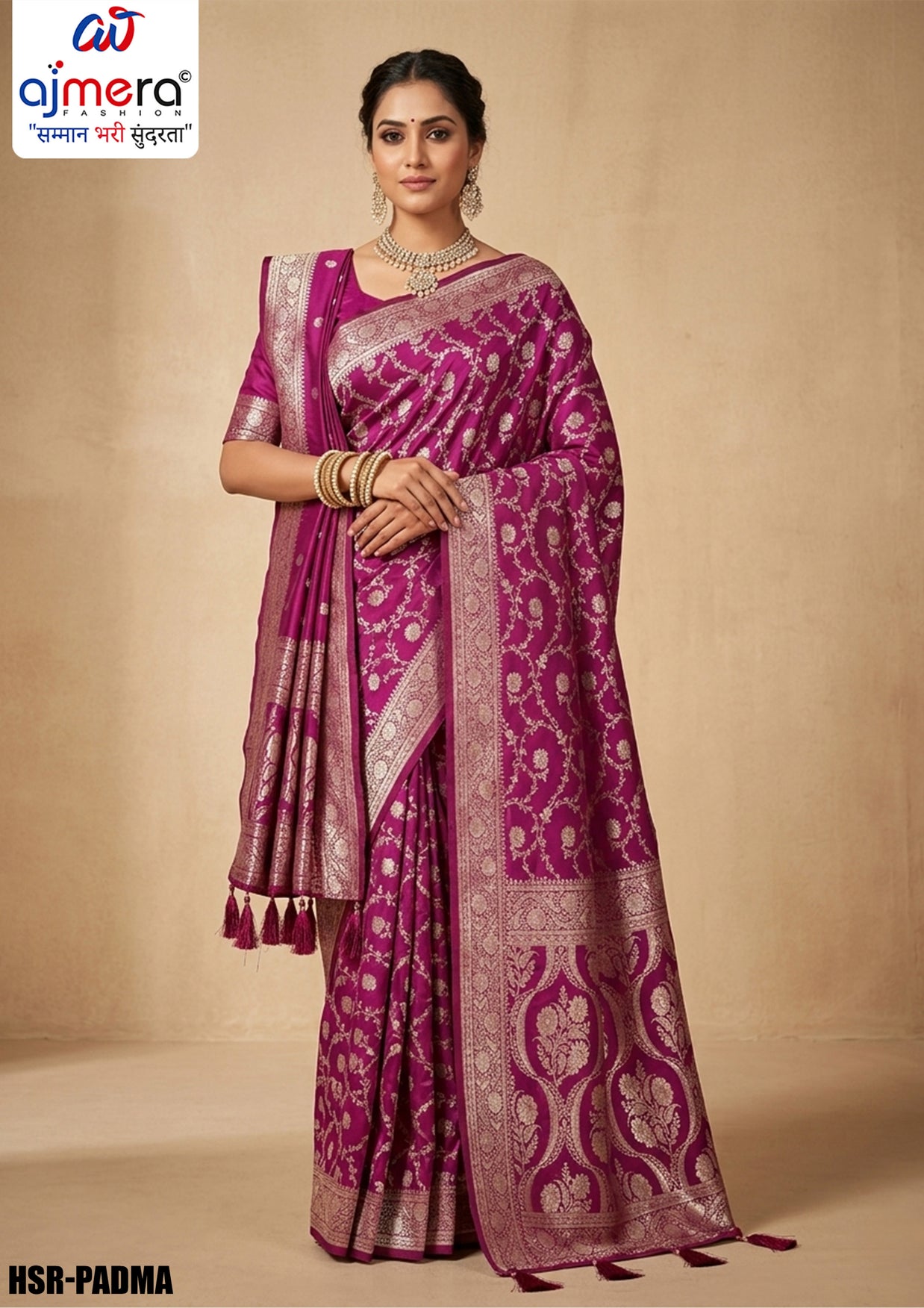 Majestic Jacquard Silk Saree With Blouse Piece | HSR-PADMA