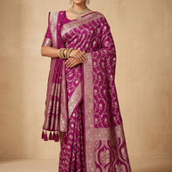 Majestic Jacquard Silk Saree With Blouse Piece | HSR-PADMA