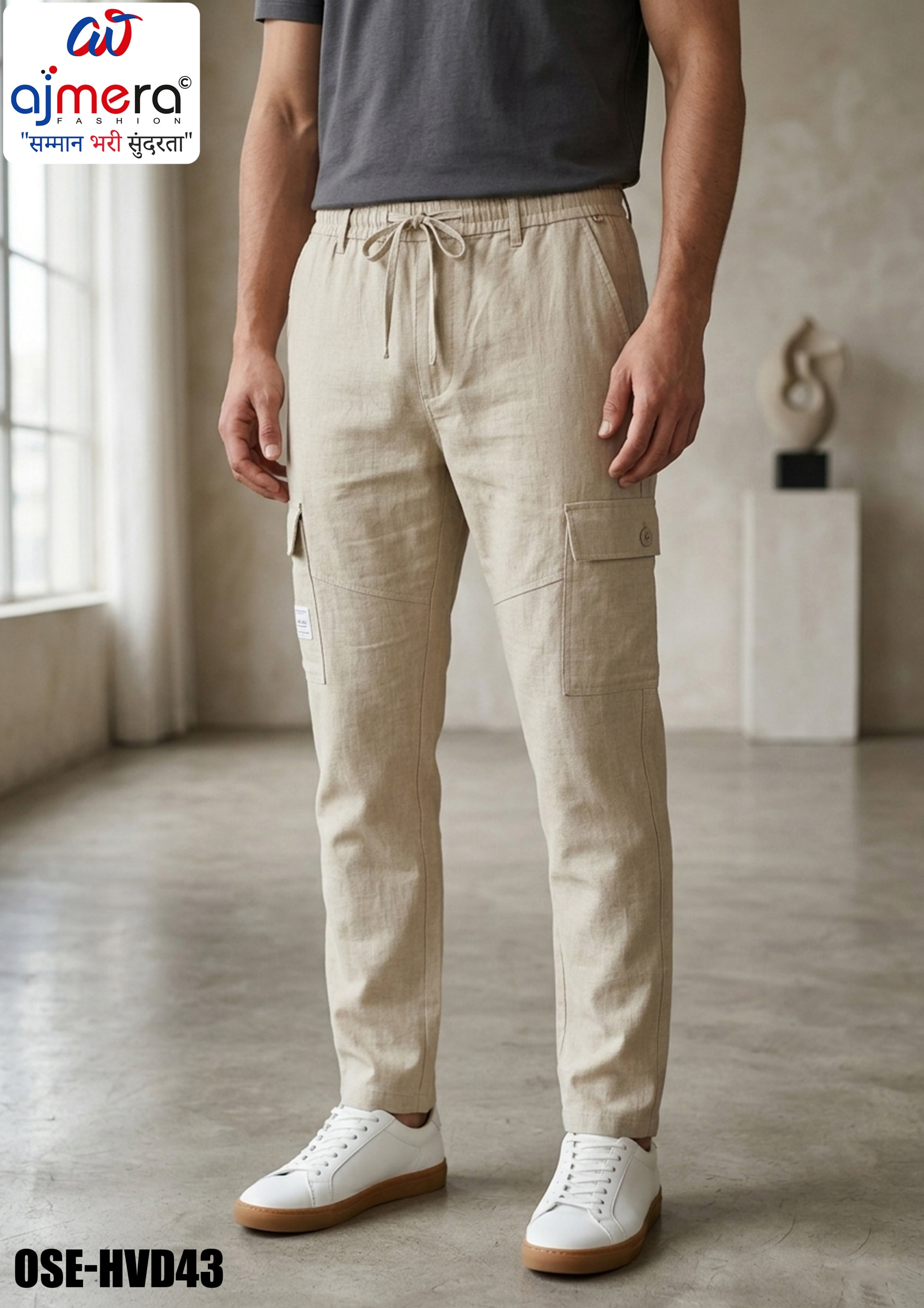 Premium Men's Cargo Pant for Casual & Utility Wear | OSE-HVD43