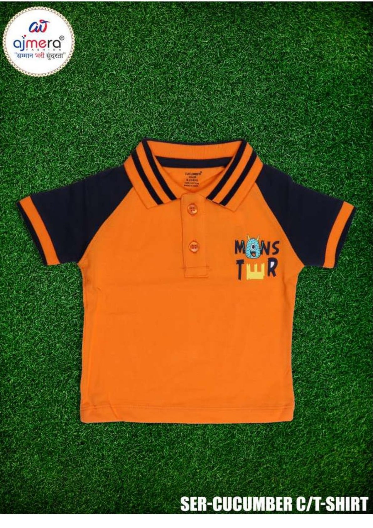 Kids T-Shirt Wholesale in Surat | SER-CUCUMBER C/T-SHIRT