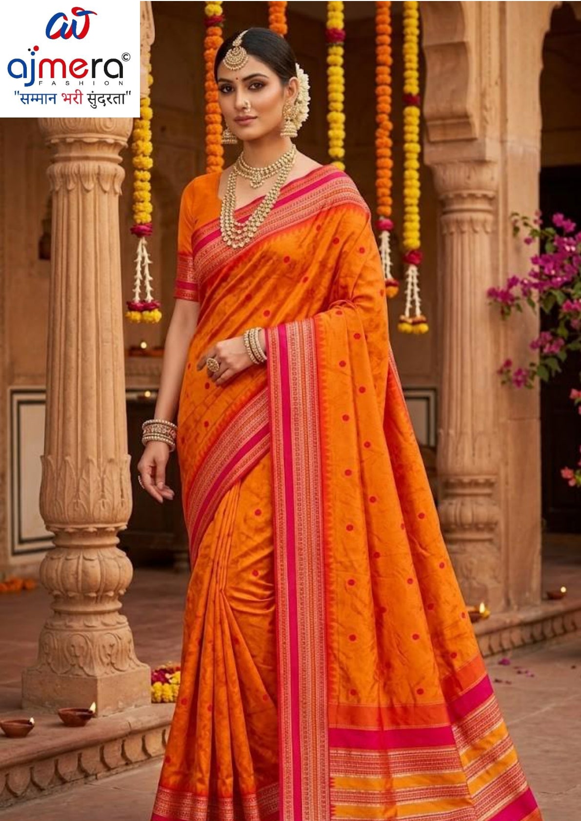 Fashionable Jacquard Silk Saree with Blouse Piece for Special Events | DOF-BEAGAUM BEAUTY-2