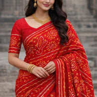 Printed Print Loose Saree without Blouse for Premium Ethnic and Traditional Wear | AA-LALLANTOP