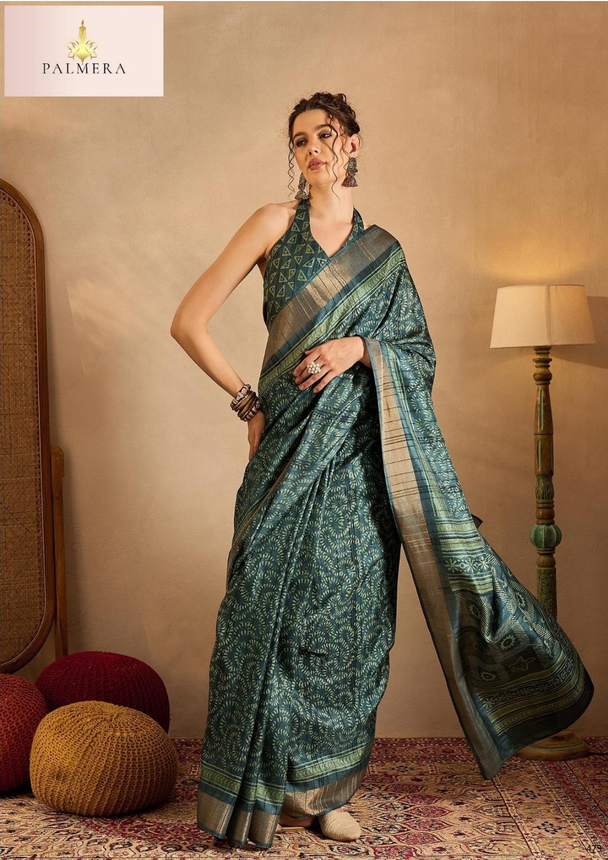 Holland Silk Handloom Silk Saree with Blouse for Premium Ethnic and Traditional Wear | ALL-HOLLAND SILK-76