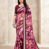 Fashionable Printed Saree with Blouse Piece for Festive Collection | RDD-REKHA