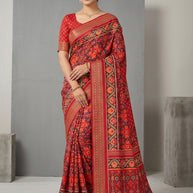 Majestic Elegance Jacquard Silk Saree With Blouse Piece | MDW-KUKU