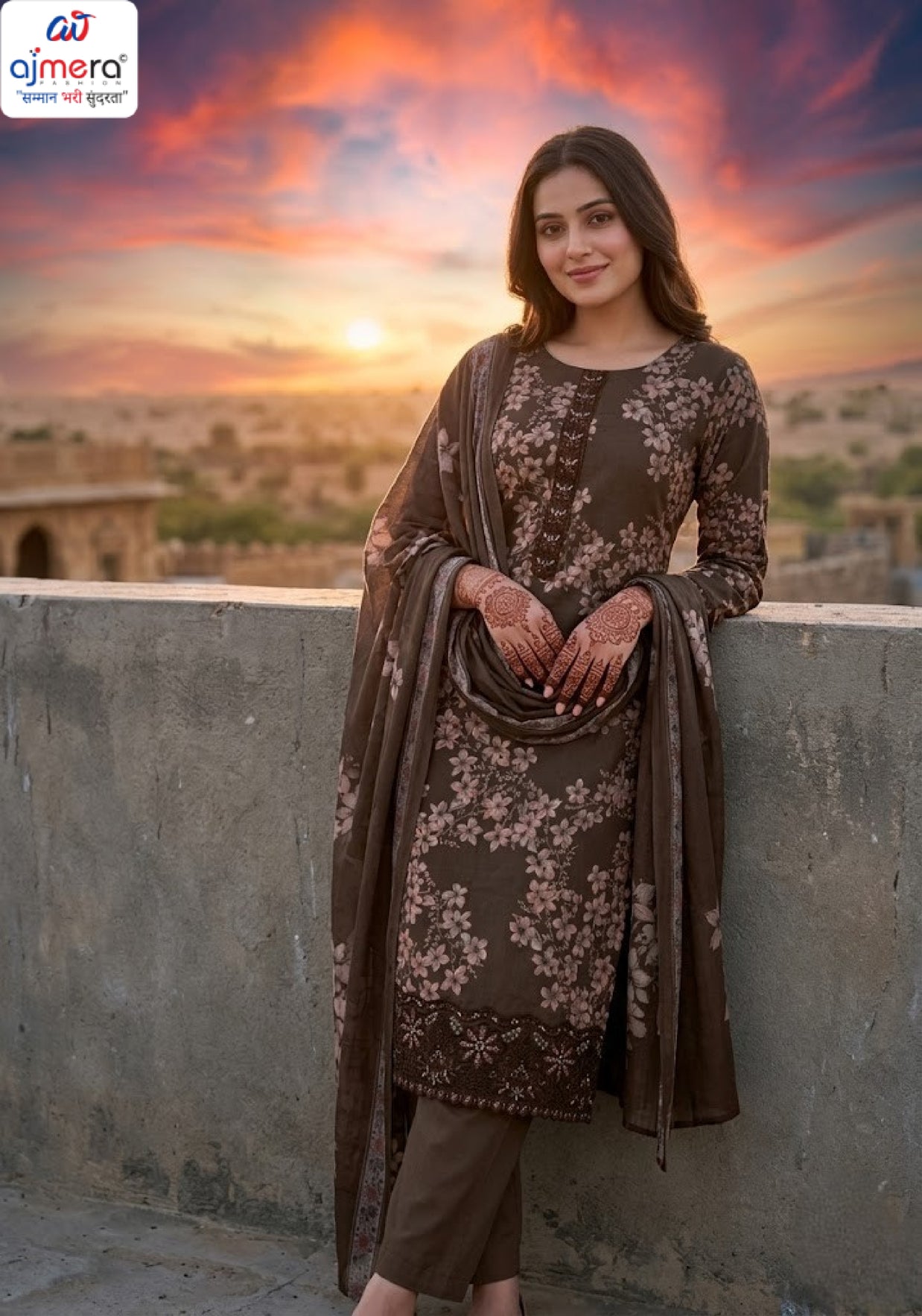 Elegant Unstitched Salwar Suit | VAS-AL HAYA