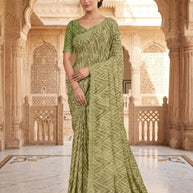 Stylish Printed Saree with Blouse Piece for Traditional Celebrations | RMF-BHUMI VOL-1