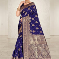 Designer Jacquard Silk Saree with Blouse Piece for Traditional Occasions | TUL-HANSJODA SILK VOL-15