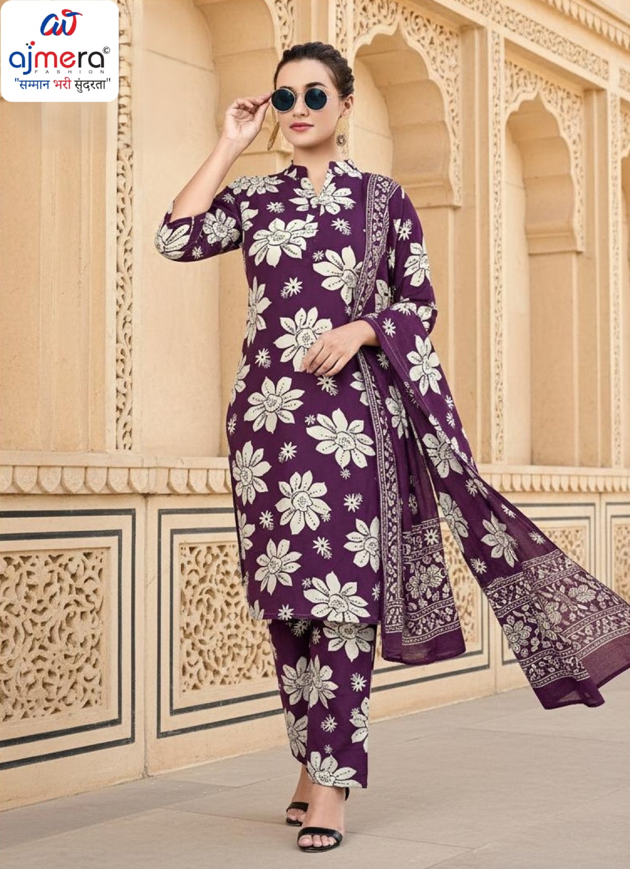 Designer Dimpal Ethnic Kurti Set for Women | KRJ-DIMPAL