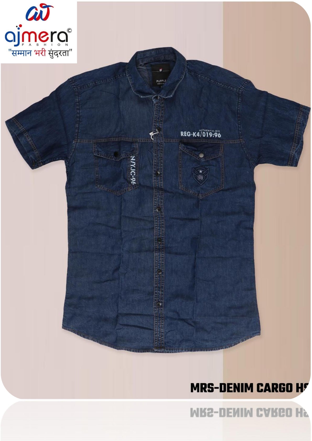 Mens Shirt Manufacturer India for Retailers | MRS-DENIM CARGO HS