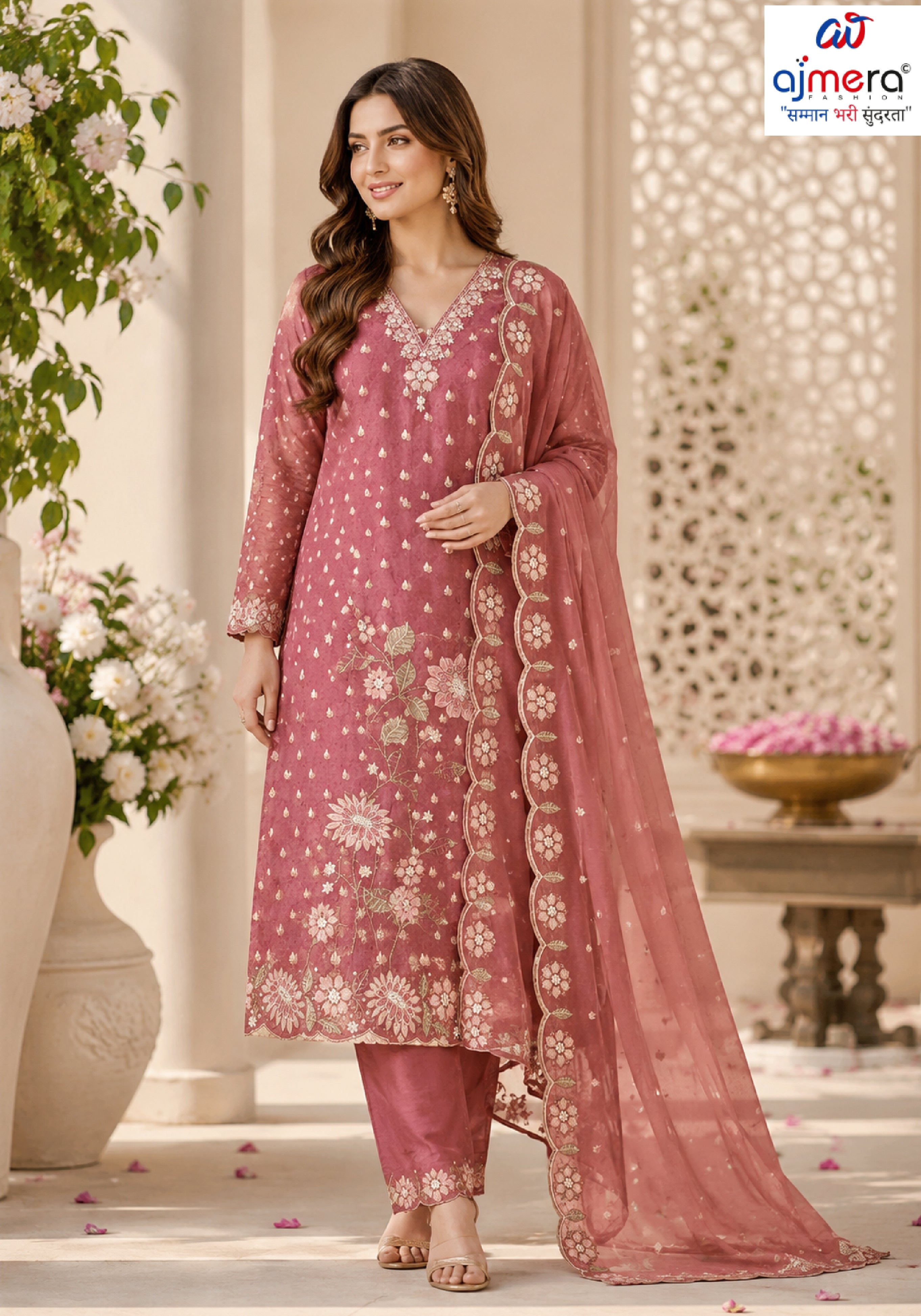 Premium Viscose Unstitched Suit Set | AAR-ZURI