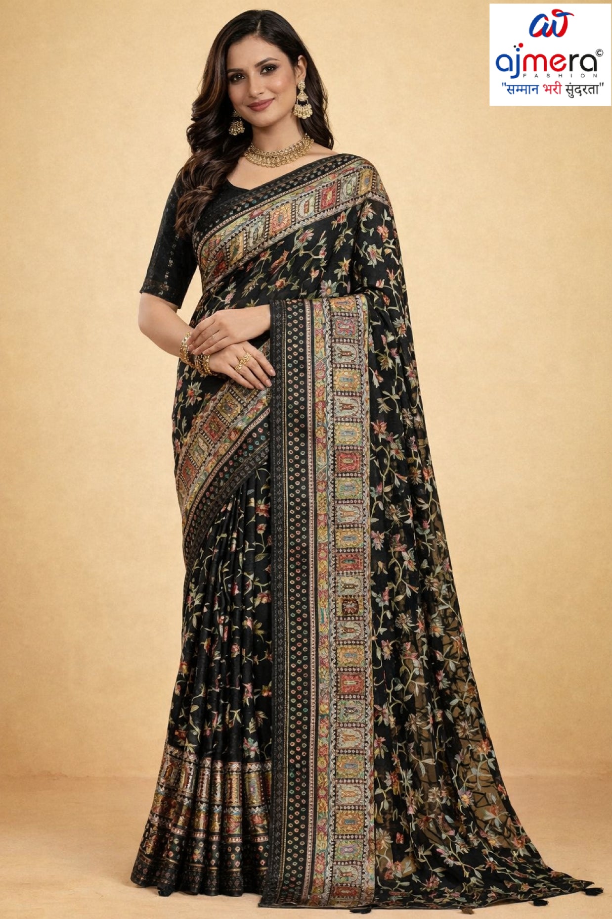 Premium Printed Saree with Matching Blouse Piece for Ethnic Elegance  | RDD-AVISHA VOL-02