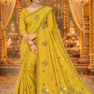Fancy Cotton Saree with Without Blouse for Premium Ethnic and Traditional Wear | PJA-TOM AND JERRY