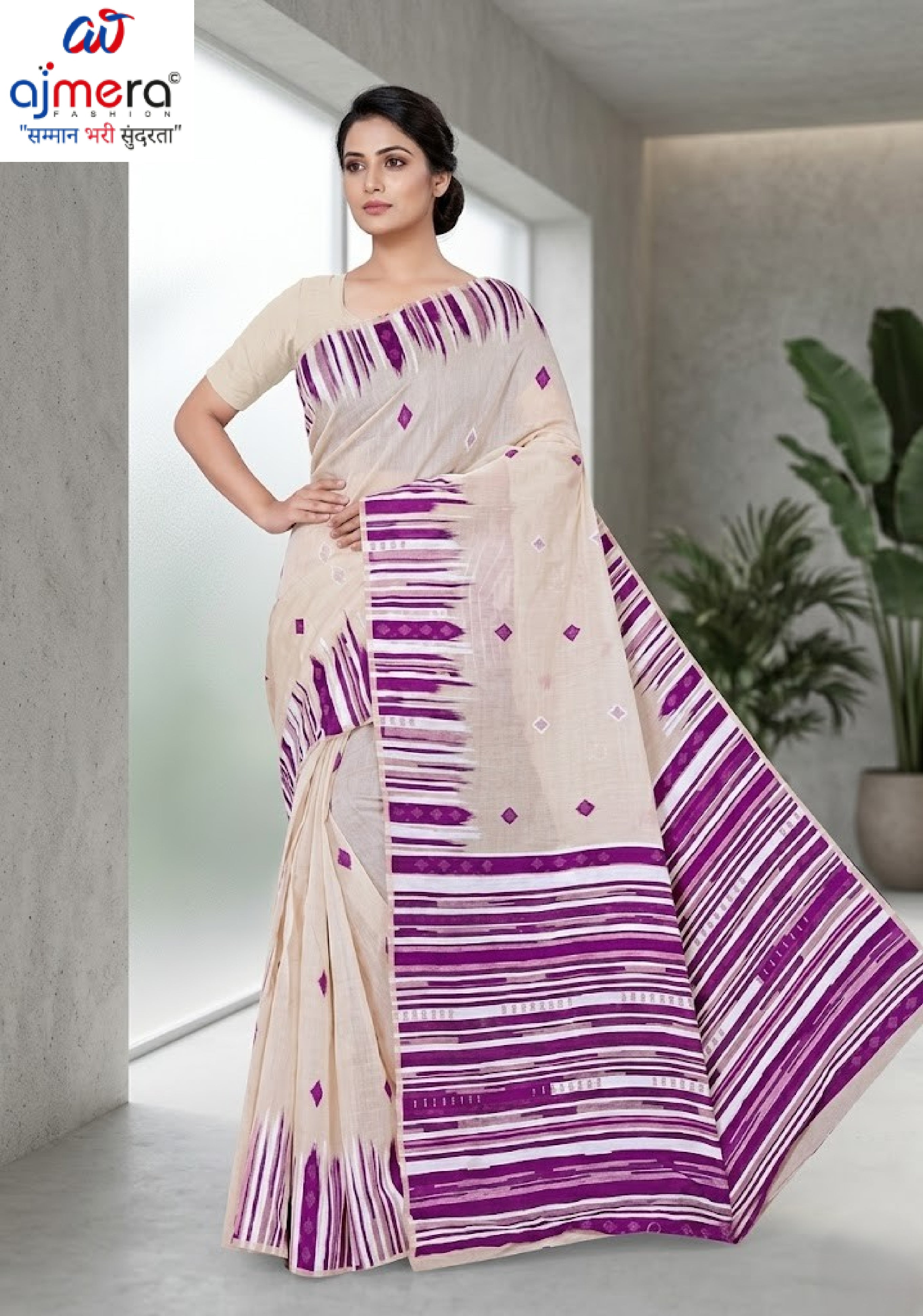 Exclusive Jacquard Silk Saree with Blouse Piece for Premium Cultural Wear | DBU-MAKHAN CHOR