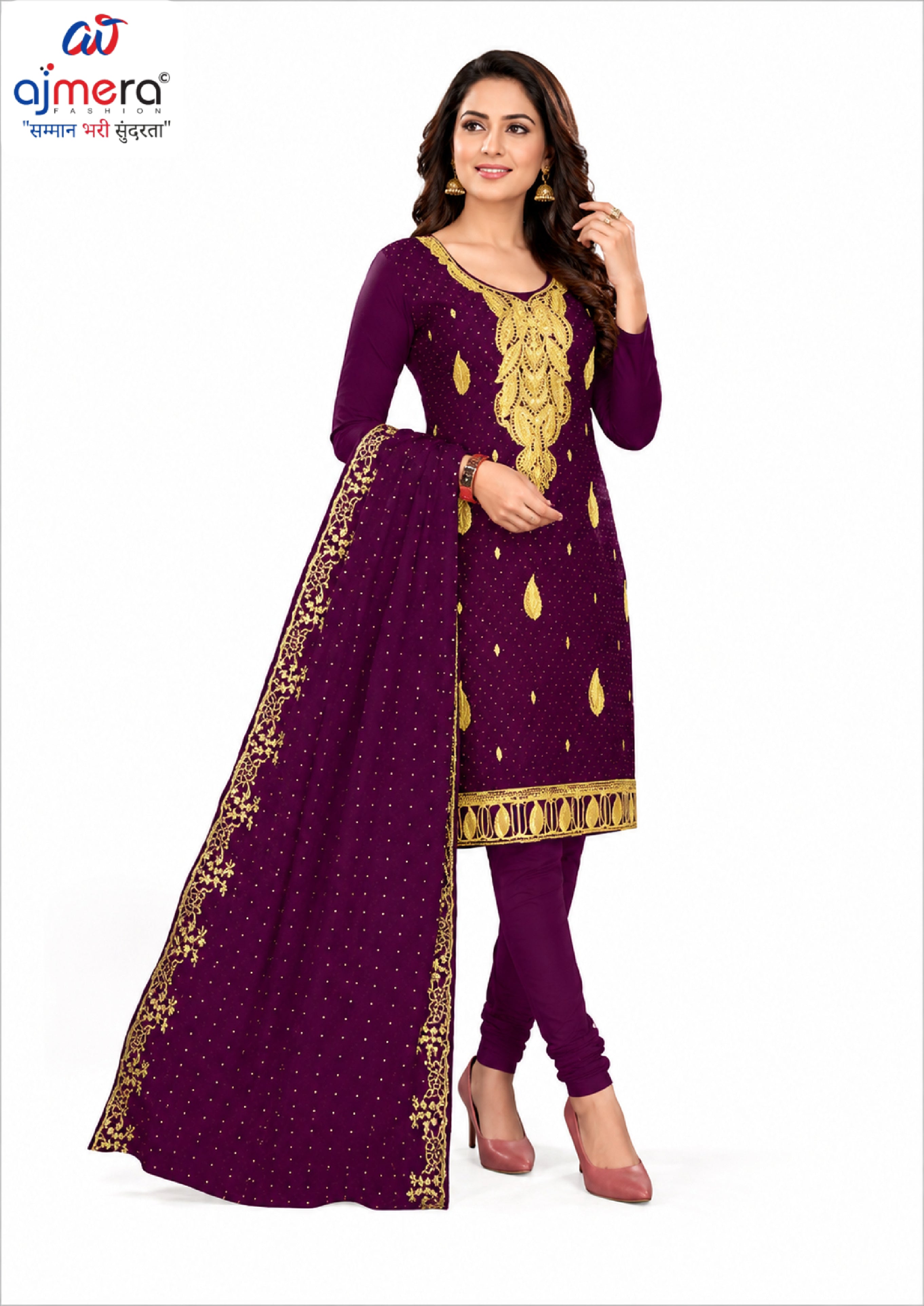 Premium Jaam Unstitched Suit Set | RPY-KANYA-2