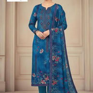 Printed Unstitched Dress Material | DAF-PAKIZA
