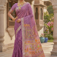 Graceful Printed Saree with Blouse Piece for Modern Ethnic Fashion | RMF-MAHIMA VOL-10
