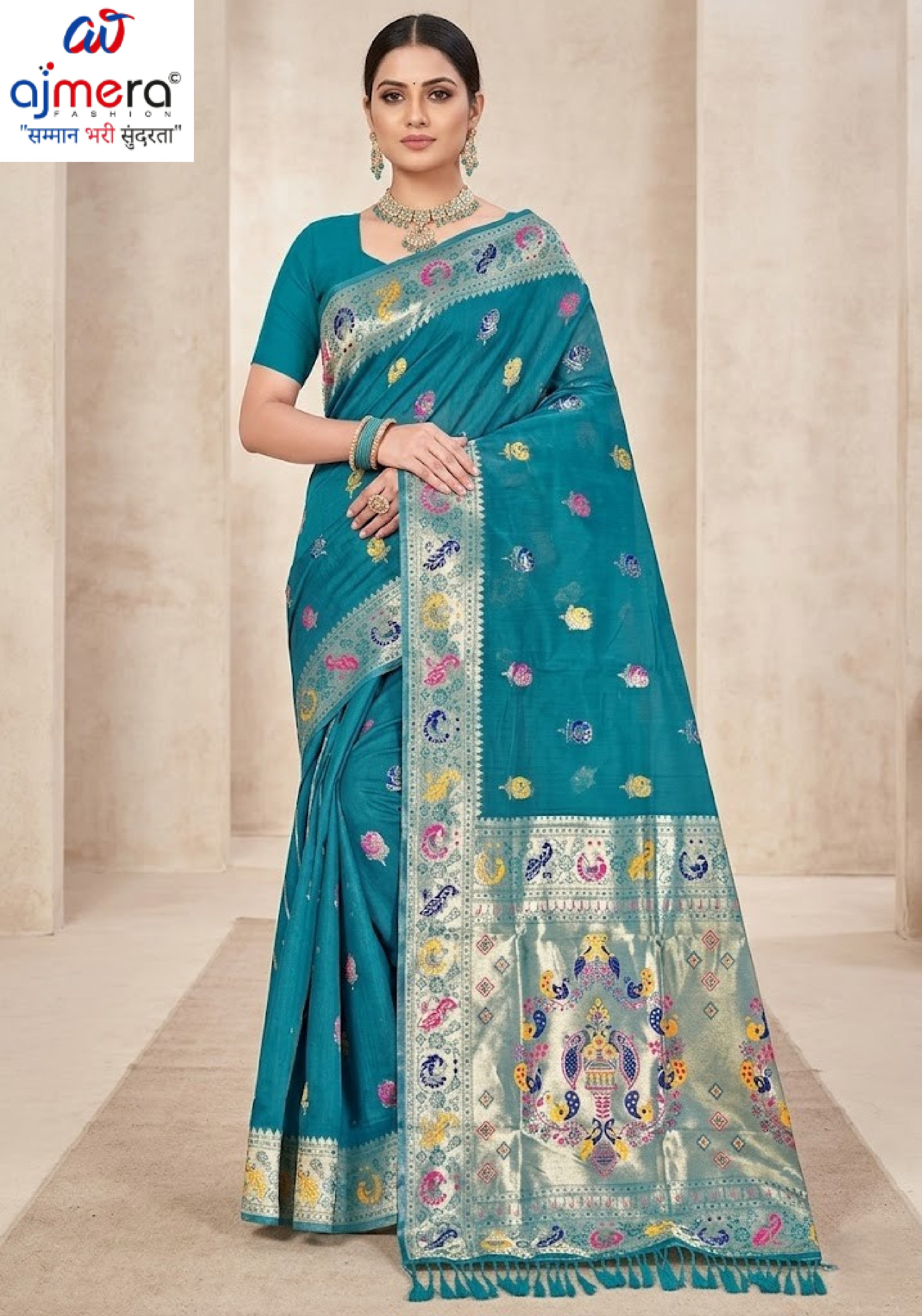 Exclusive Jacquard Silk Saree with Blouse Piece for Premium Cultural Wear | TUL-SAFARI COTTON VOL-02