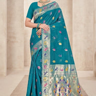 Exclusive Jacquard Silk Saree with Blouse Piece for Premium Cultural Wear | TUL-SAFARI COTTON VOL-02