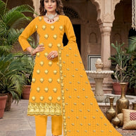 Premium Designer Unstitched Suit Set | RID-BURJ KHALIFA