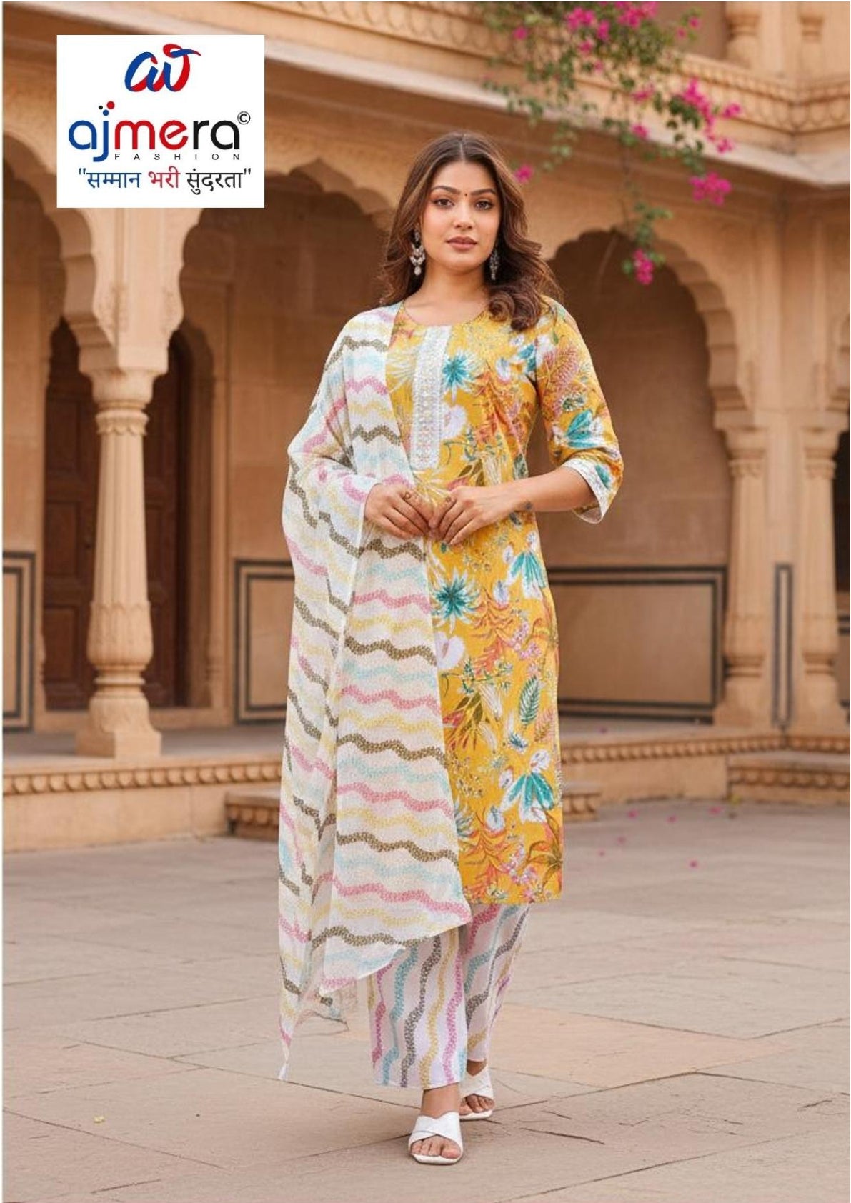 Designer Kurti Set for Women | JNF-SIMI 3PCS SET