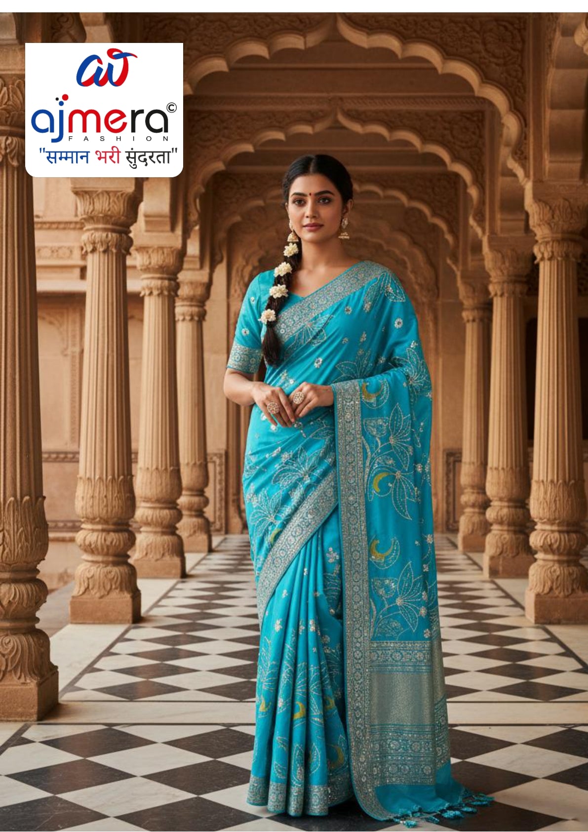 Handwork Heritage Saree Manufacturer and Handwork Heritage Saree Supplier | SXS-1667