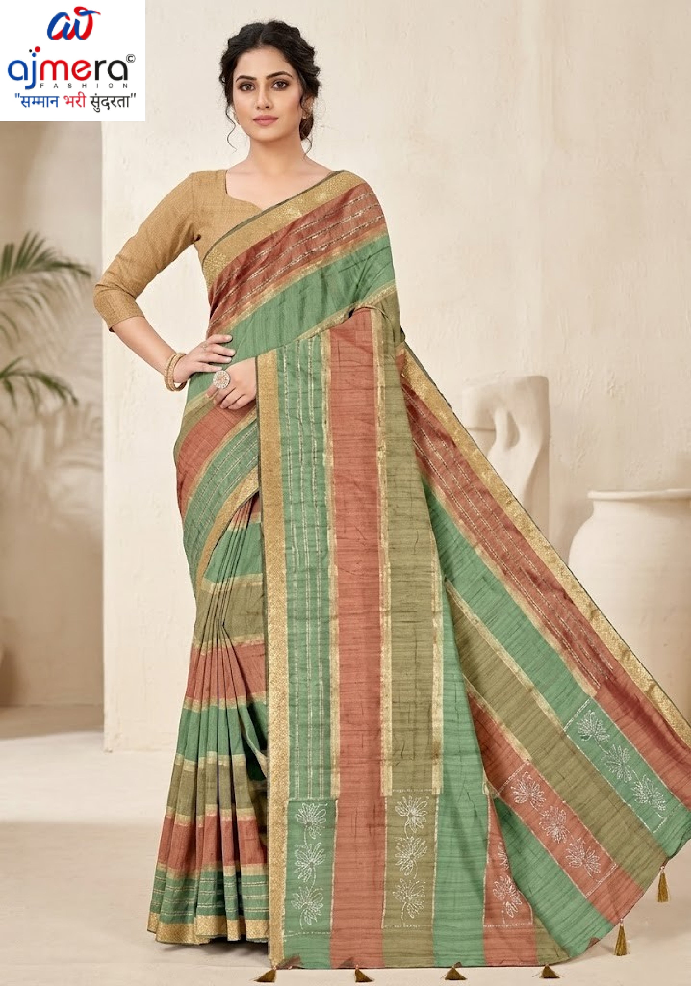 Exclusive Jacquard Silk Saree with Blouse Piece for Premium Cultural Wear | DNA-PENAL SILK