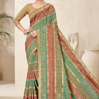 Exclusive Jacquard Silk Saree with Blouse Piece for Premium Cultural Wear | DNA-PENAL SILK