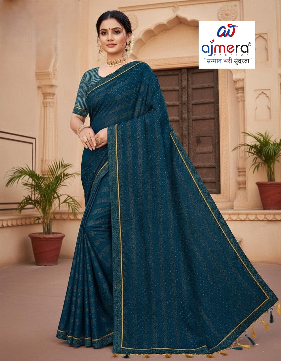 Matching Saree Wholesale with Blouse Piece for Premium Ethnic and Traditional Wear | RAL-DIL BAHAR