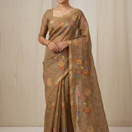Printed Cotton Saree with Blouse Piece for Premium Ethnic and Traditional Wear | ATN-MEHER