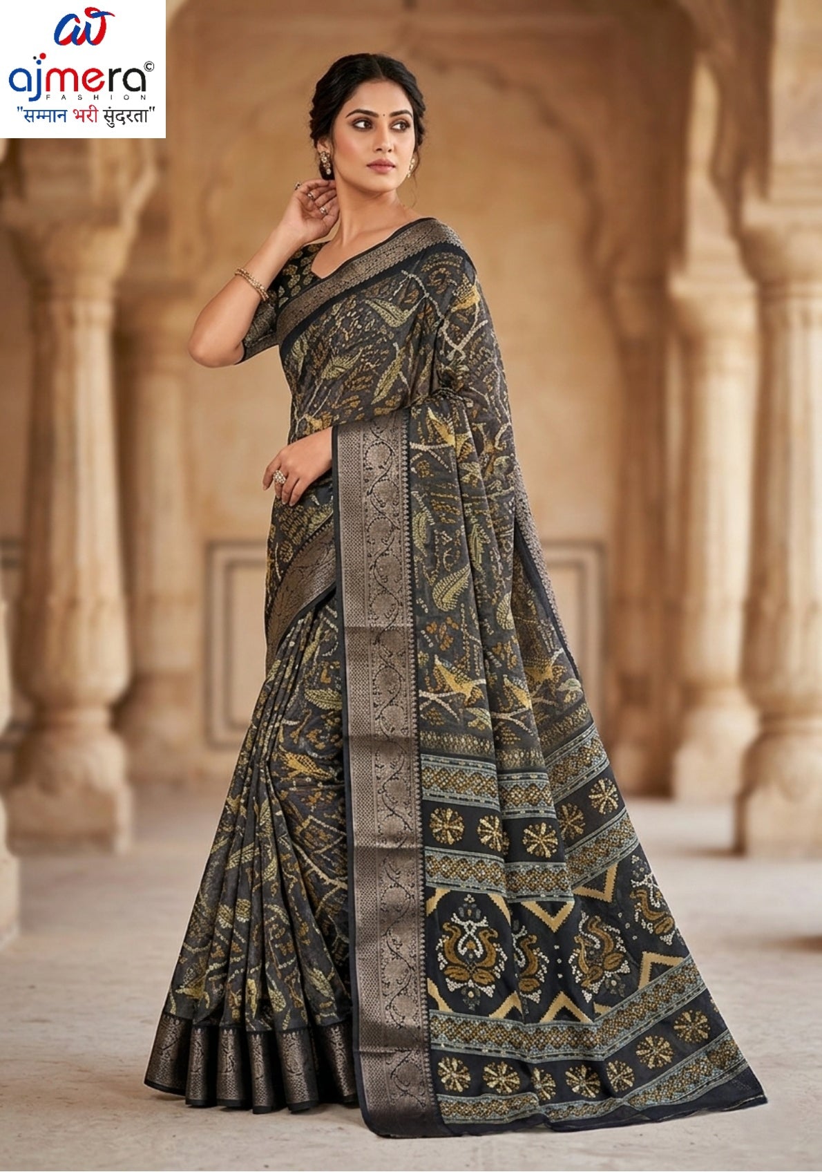 Designer Printed Saree with Blouse Piece for Special Occasions | RDD-VARSHINI VOL-08