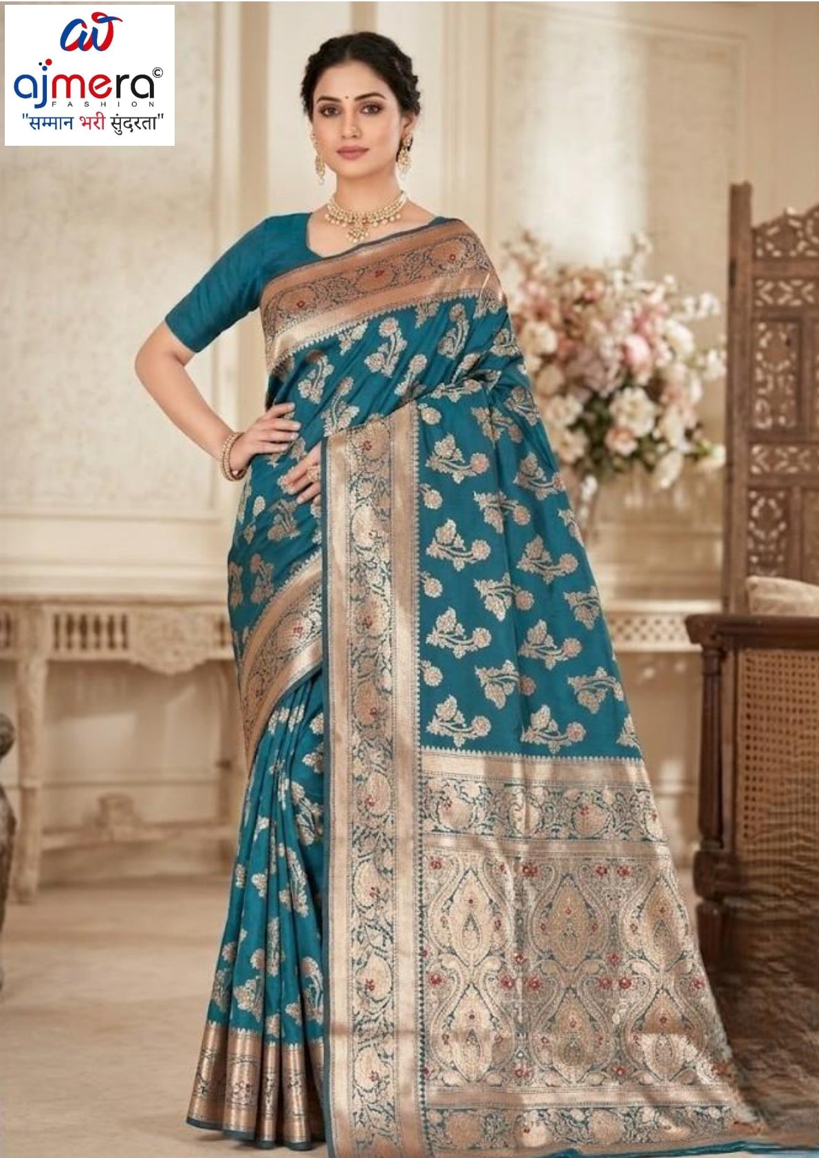 Elegant Jacquard Silk Saree with Designer Blouse Piece for Festive Elegance | TUL-CLEAR SILK VOL-05
