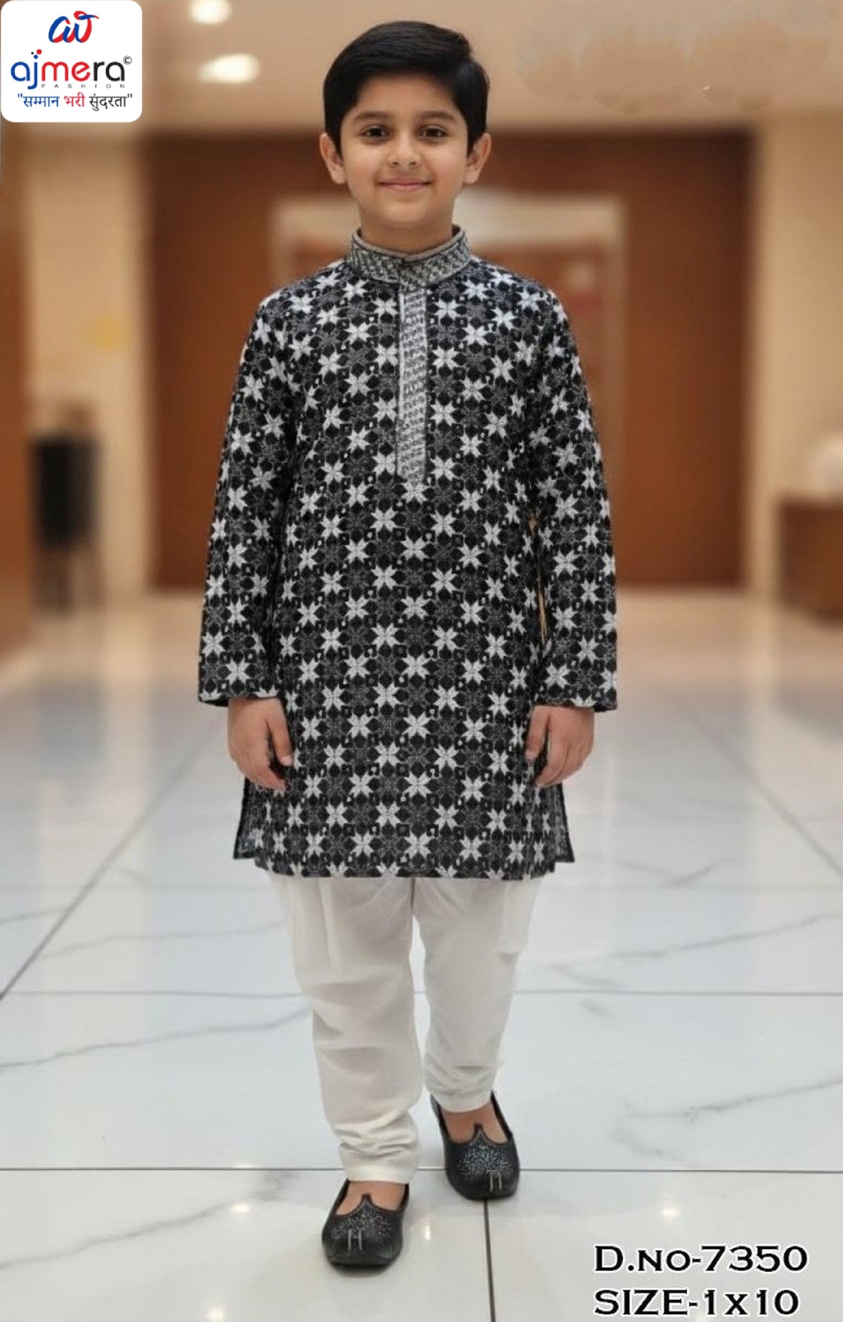 Kids Kurta & Payjama Wholesale in India | JDW-7350-1X10
