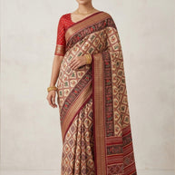 Regal Elegance Jacquard Silk Saree With Blouse Piece | MDW-MYSHA