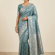 Modern Charm Jacquard Silk Saree With Blouse Piece | MRF-RAINEY