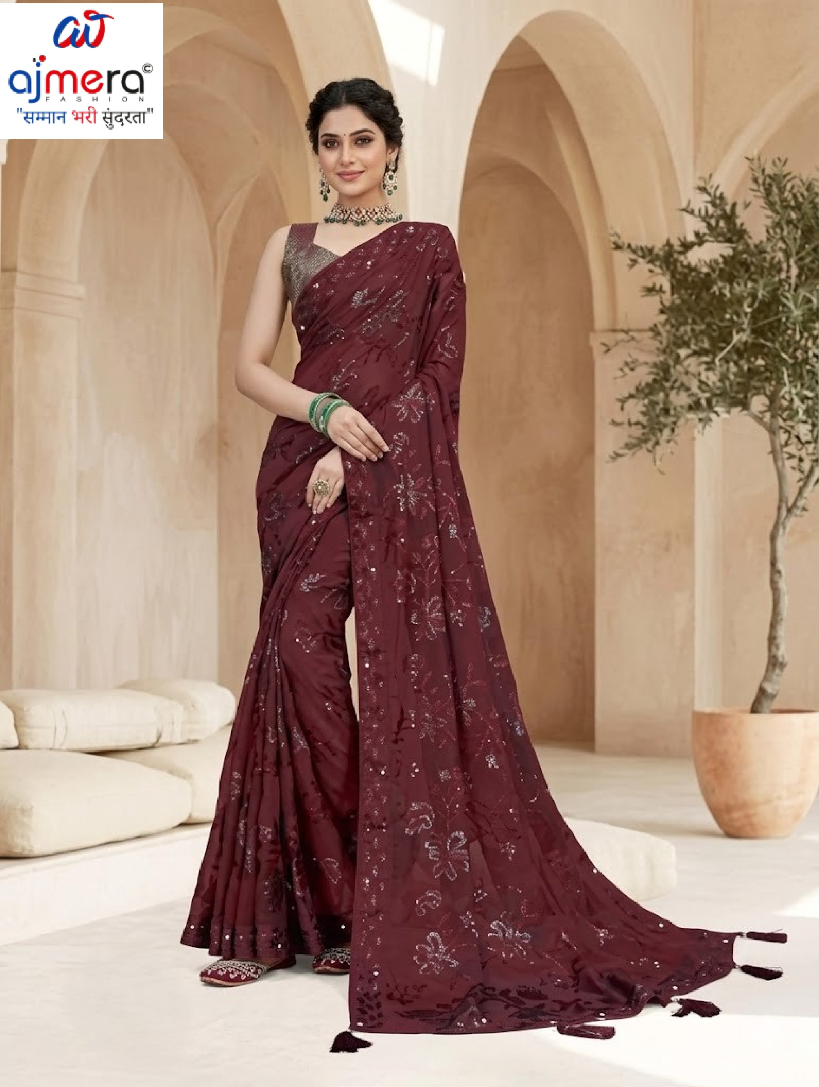 Trendy Printed Saree with Blouse Piece for Women’s Ethnic Wardrobe  | RDD-YUKTI VOL-56
