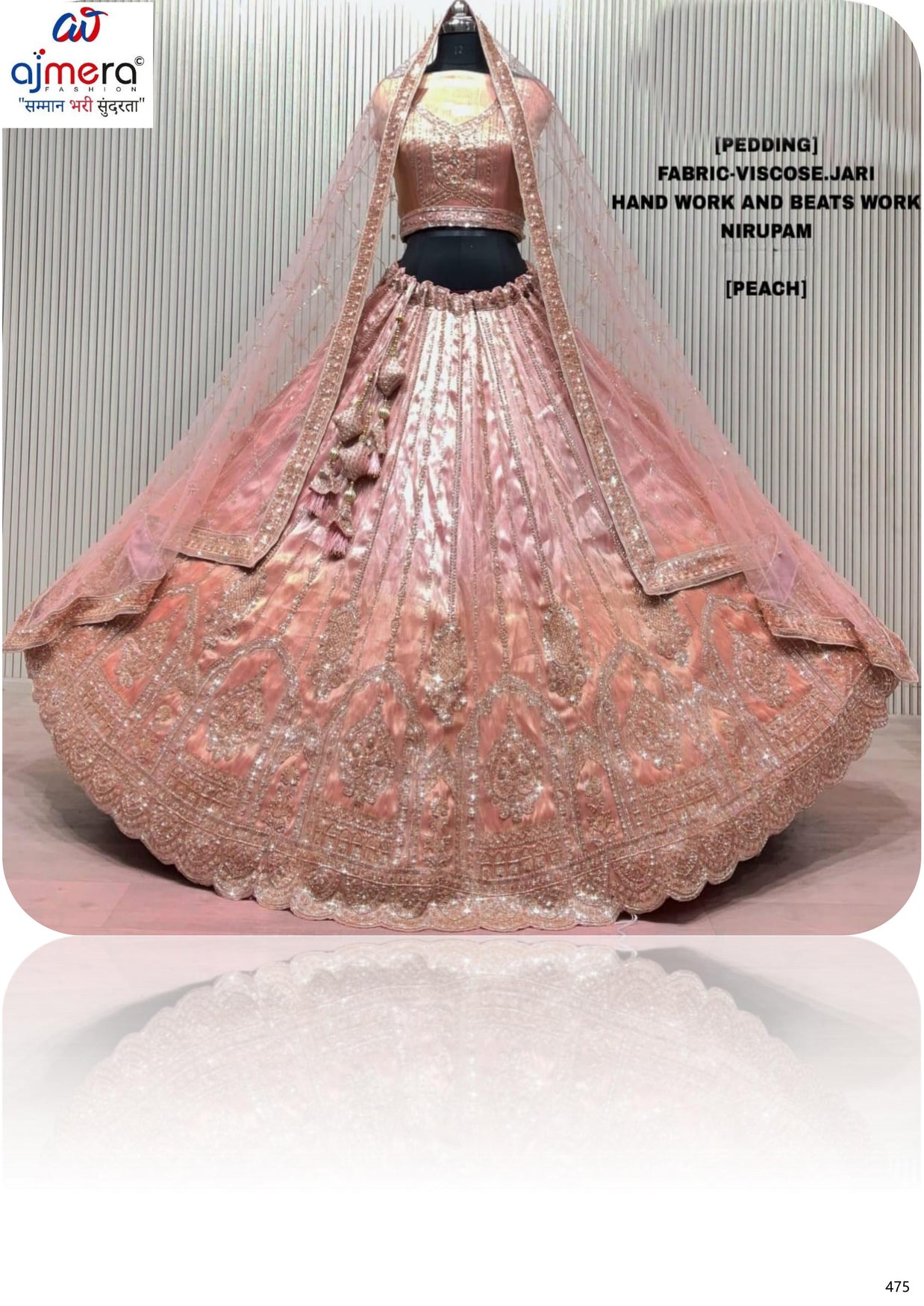 Nirupam Viscose Jari Hand Work Lehenga Manufacturer Supplier Exporter|ABF-NIRUPAM