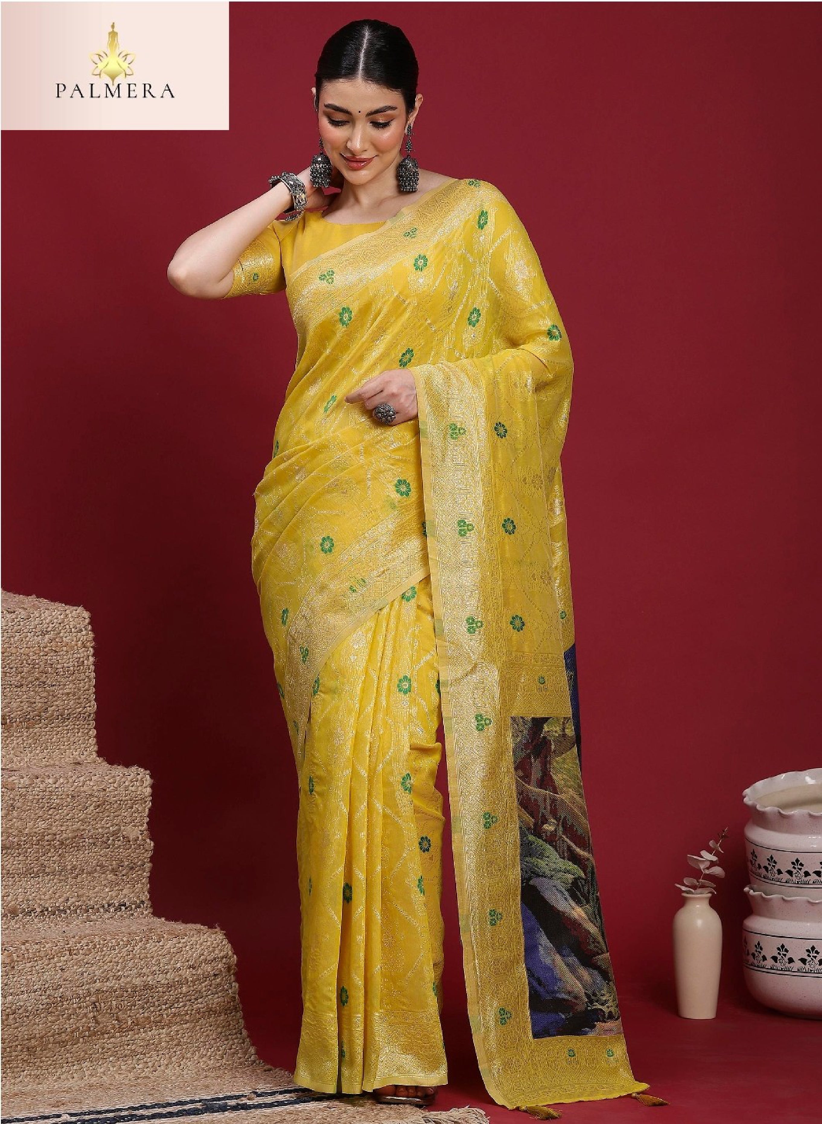Palmera Saree Wholesaler and Palmera Saree Supplier | ALL-VANAYA-02