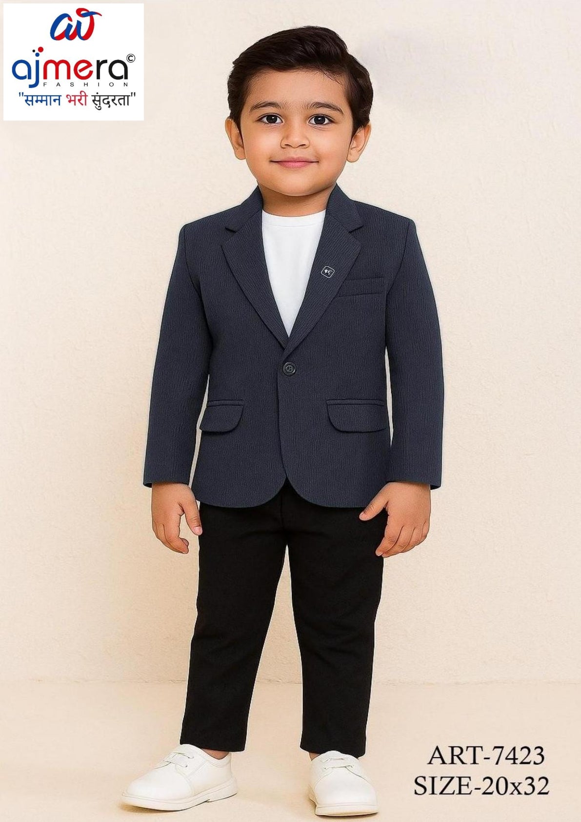 Wholesale Boys 3 PCS Ethnic Wear Set | JDW-7423