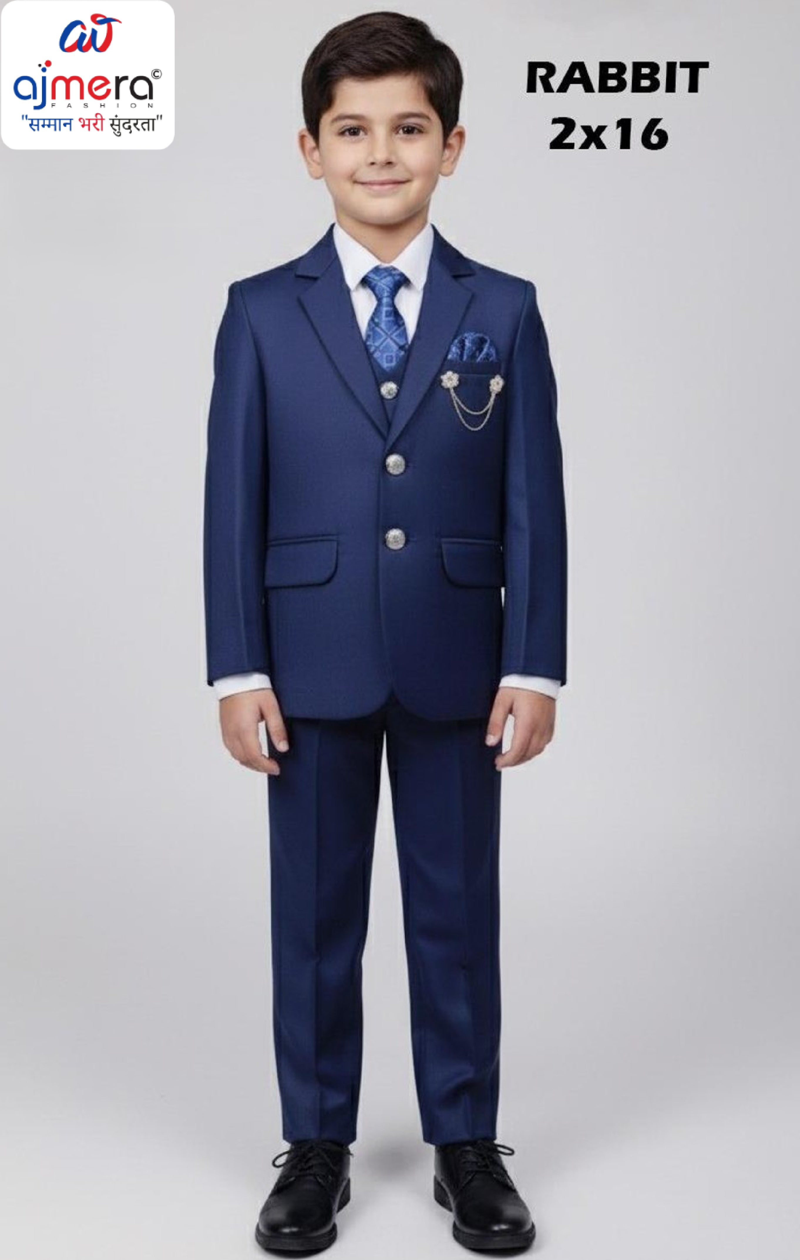 Wholesale Boys Coat Pant Set for Retail Stores | JDW-RABBIT-5X6X7