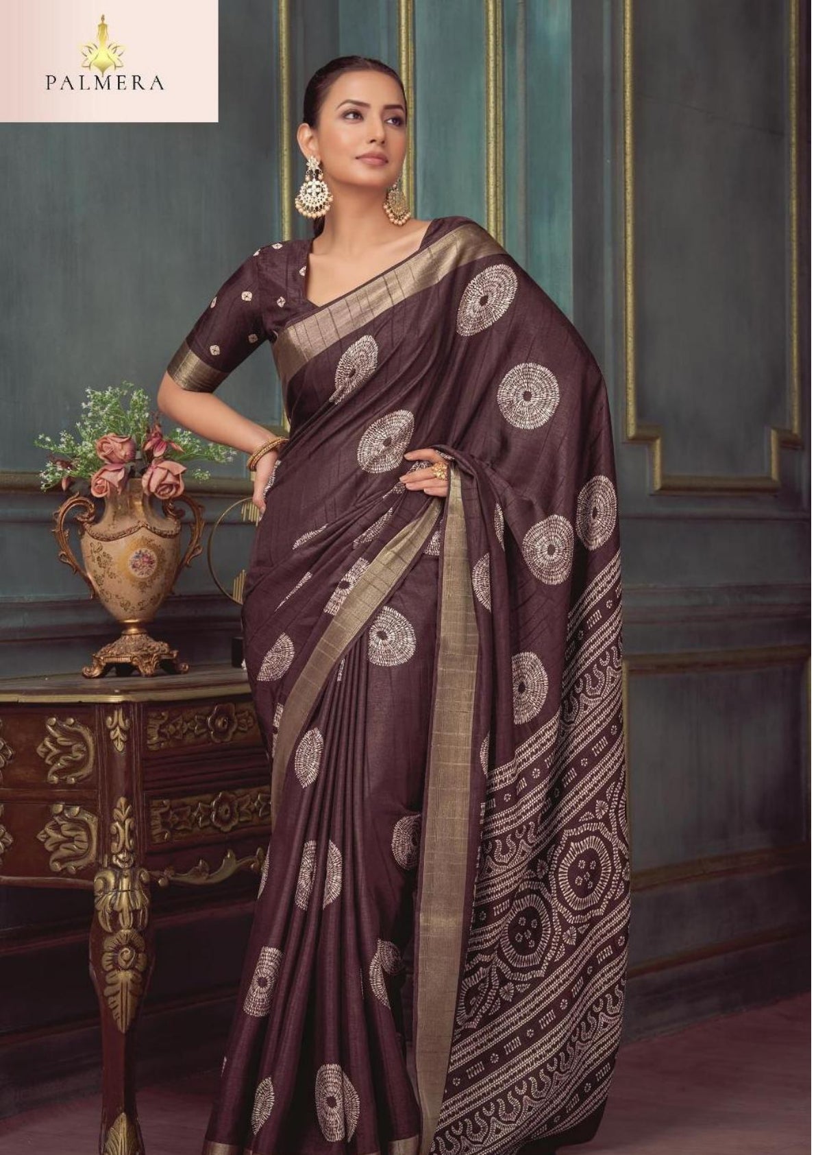 Silk Handloom Silk Saree with Blouse for Premium Ethnic and Traditional Wear | ALL-HOLLAND SILK-107